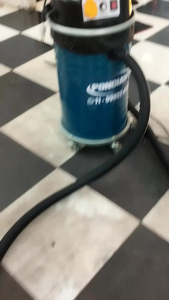 foto de Ponciani Hitech 2200 aspirador industrial tambor 50L azul