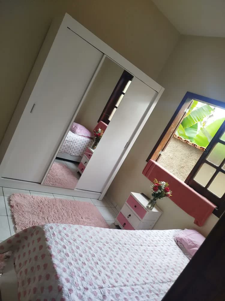 foto de Guarda Roupa Casal Madesa Mônaco 3 Portas Correr Espelho Rp Cor Rustic/Preto