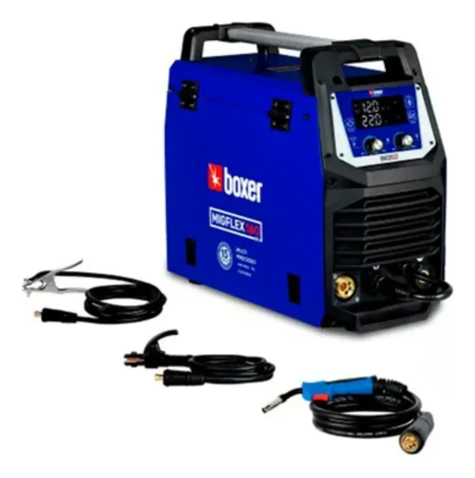 Máquina de Solda MIG/MAG/TIG/MMA Inversora Boxer Migflex 160 BV Bivolt