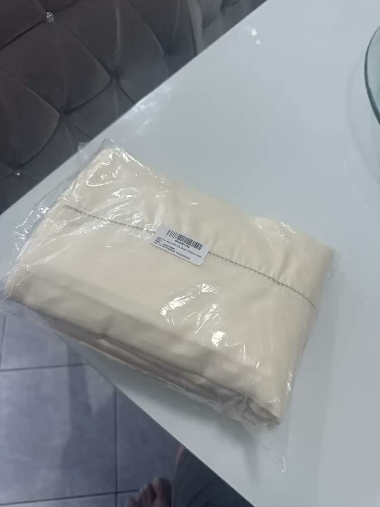 foto de Jogo De Lençol Queen 3 Peças 400 Fios Marinho