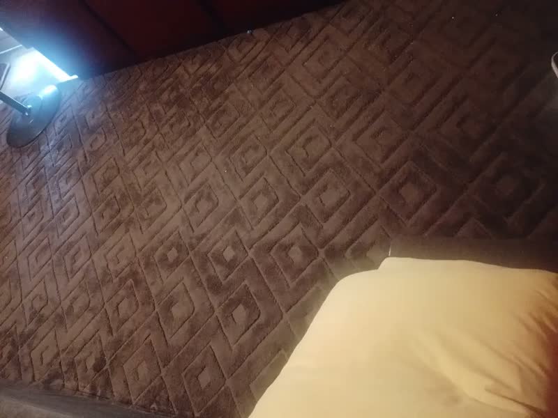 foto de Tapete Manhattan Belga 3x2m Sala Longo Poliéster