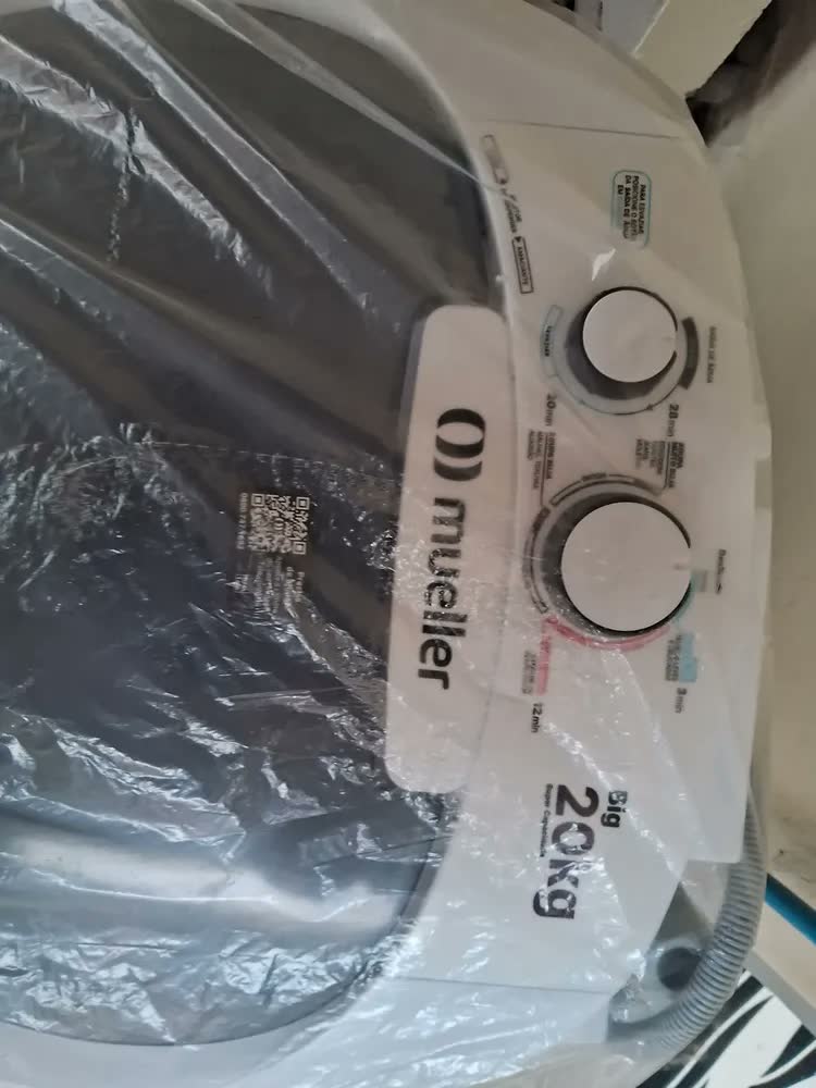 foto de Máquina de lavar semi-automática Mueller Big - 20kg branca 127 V