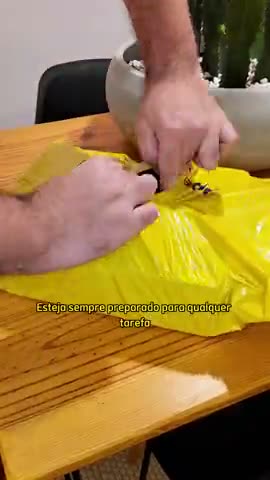 vídeo do produto