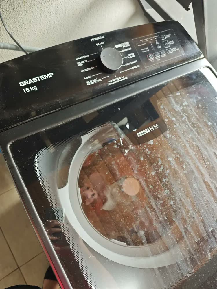 foto de Máquina de Lavar Brastemp 16kg Titânio Double Wash - BWD16A9