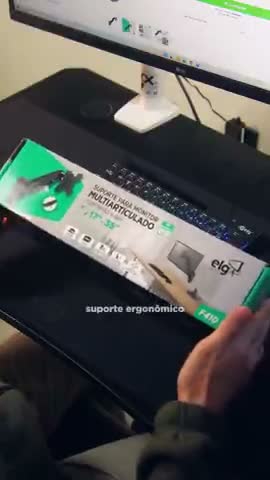 vídeo do produto