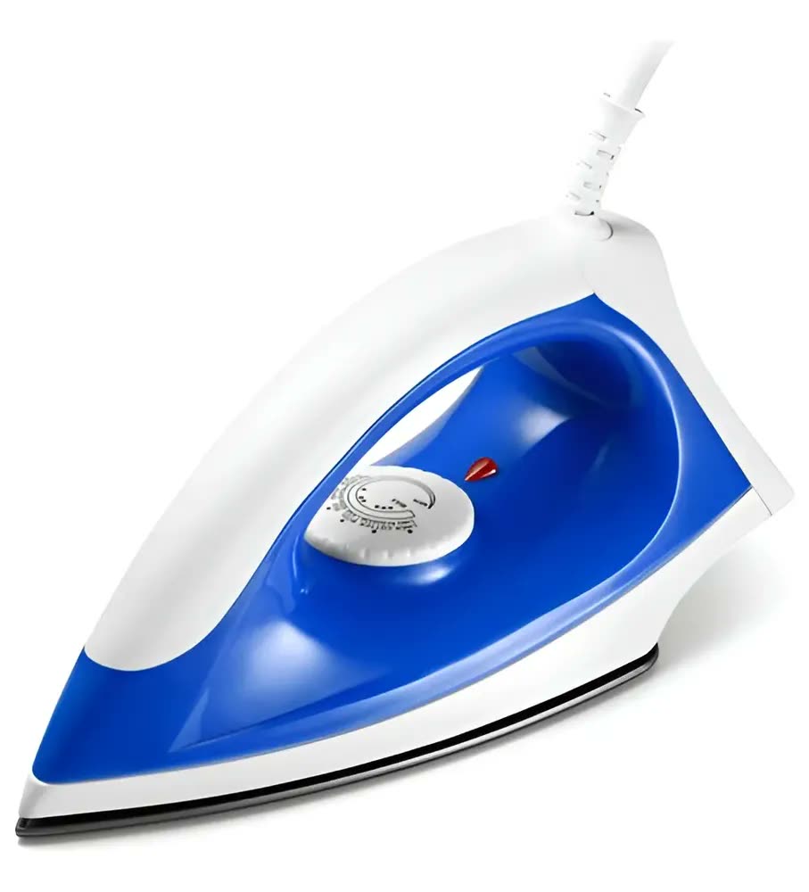 Ferro De Passar Roupas Seco Antiaderente Elgin 110v - Branco