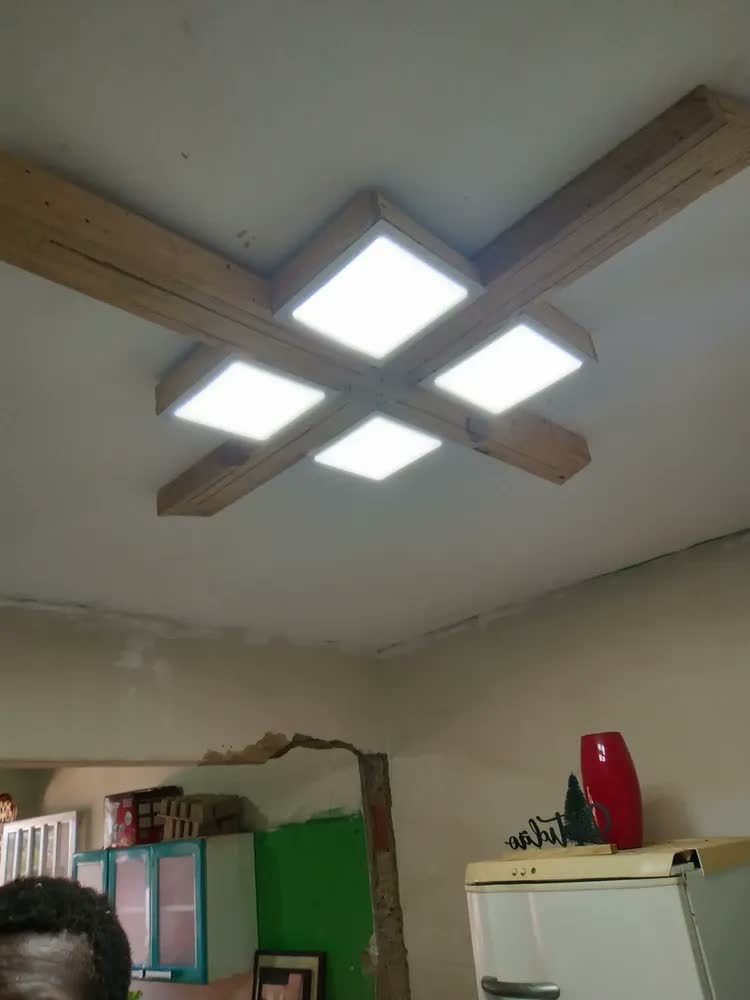 foto de Plafon Led Luminaria Embutir Painel Teto 18w Avant