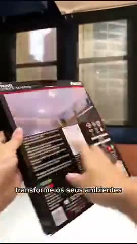vídeo do produto