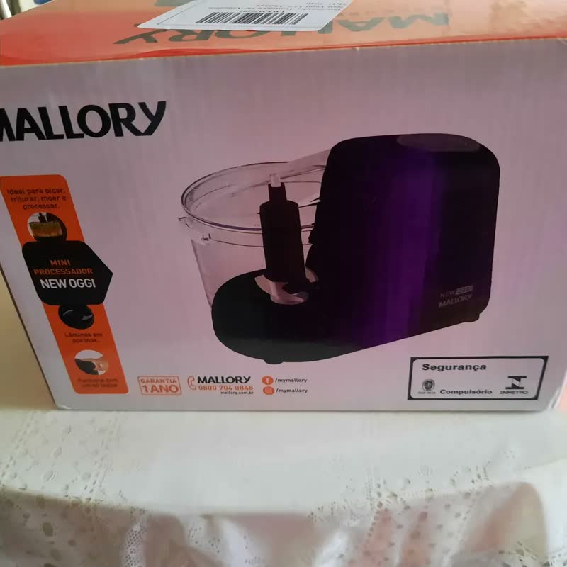 foto de Multiprocessador Mallory cozinha alimento triturador eletrico multiprocessador B91202372 150W preto