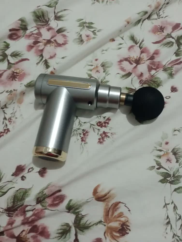 foto de Fascial Gun Massageadora Elétrico Portátil Profissional Liberação Fisioterapia Corporal Premiere - D2G