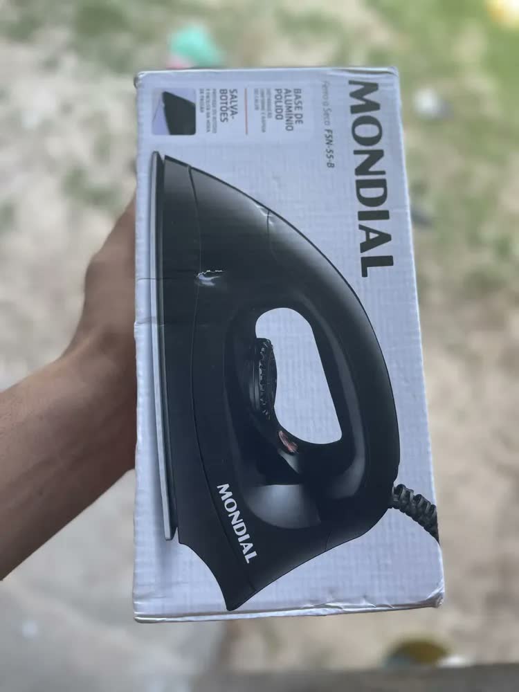 foto de Ferro de Passar a Seco, Mondial, 1200W - FSN-55-W