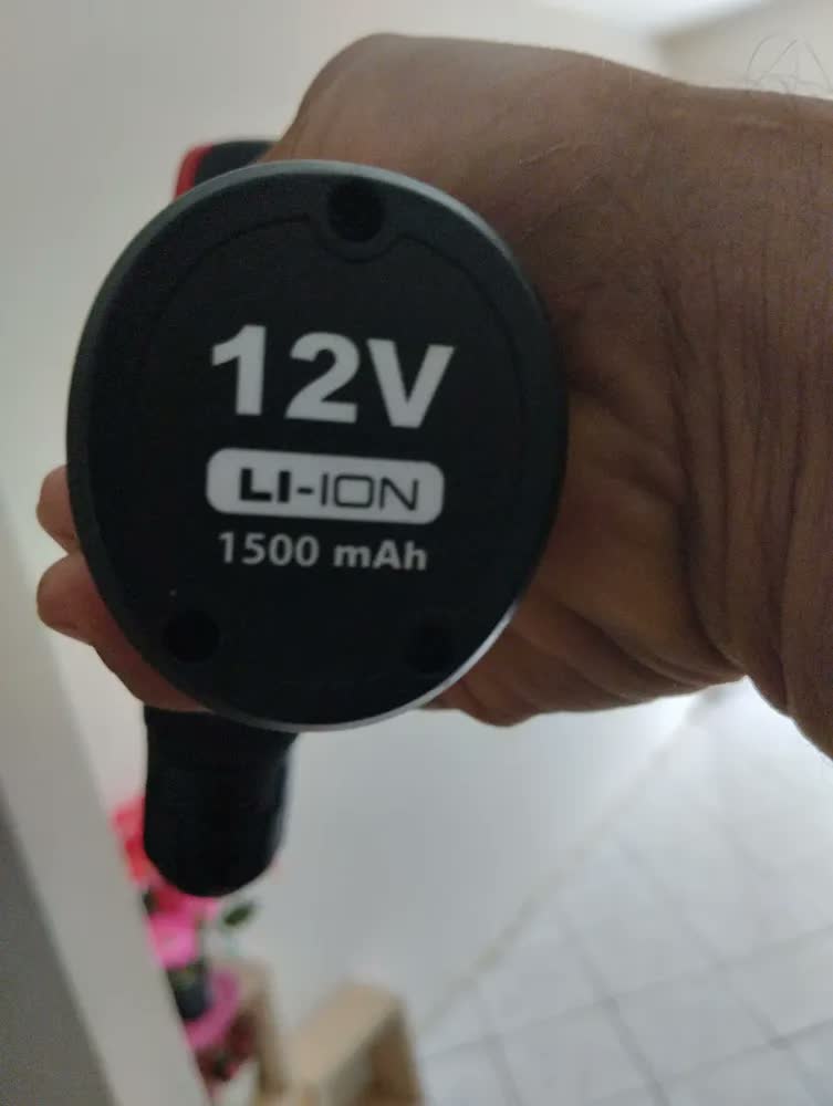 foto de Furadeira Parafusadeira Impacto 12v Maleta Pi-10ma Mondial