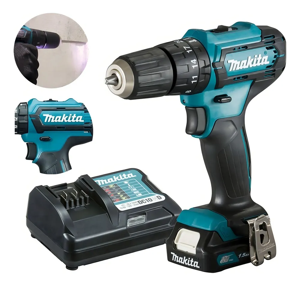 foto de Parafusadeira E Furadeira Impacto 12v 3/8 1,5ah Makita