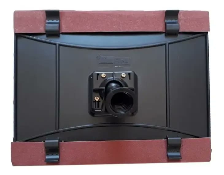 Lixadeira Manual Lixaflex Preto para Paredes e Tetos com Suporte Articulado