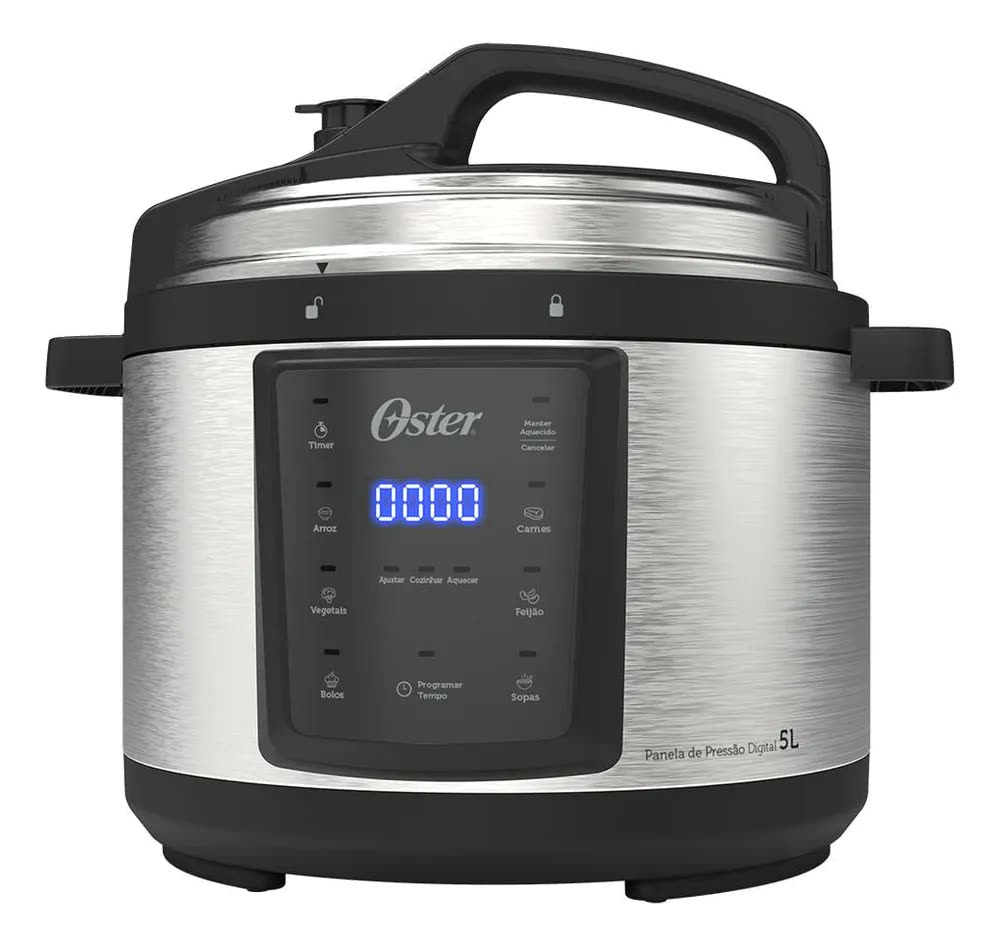 Panela De Pressão Elétrica Oster Digital Opan920 -