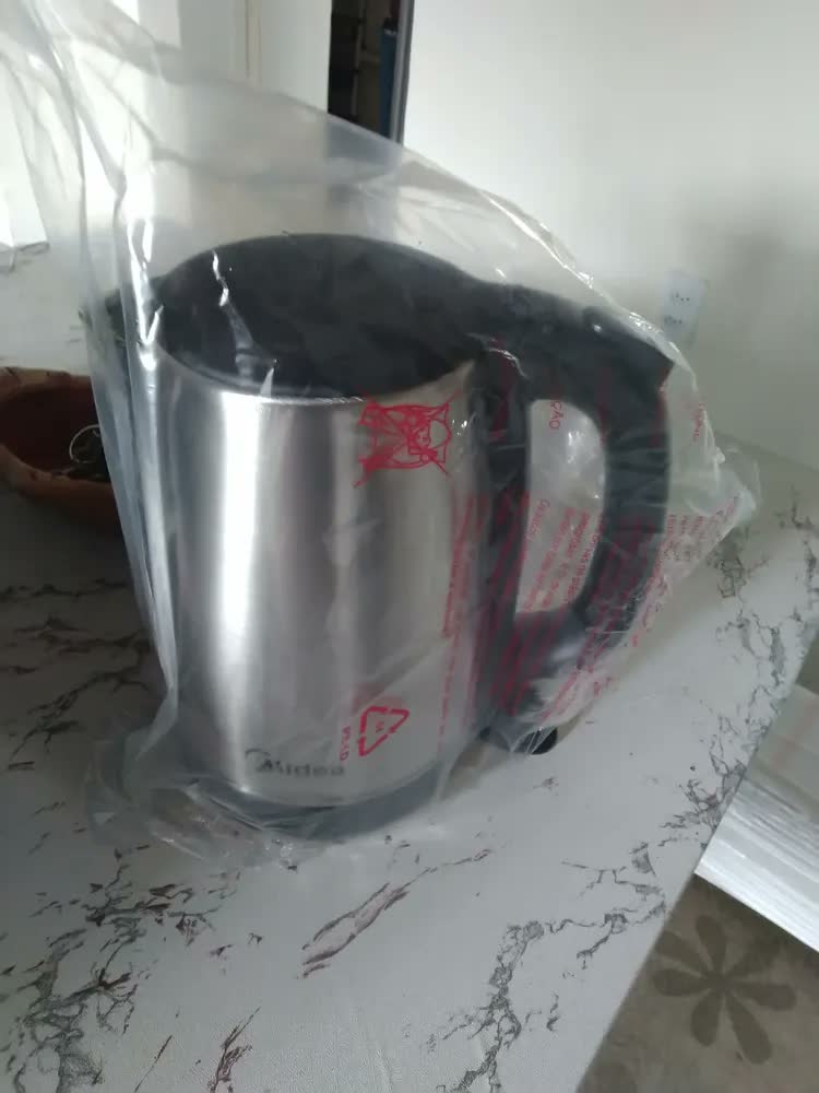 foto de Chaleira Elétrica Inox Midea 1,7 L Cor Cinza