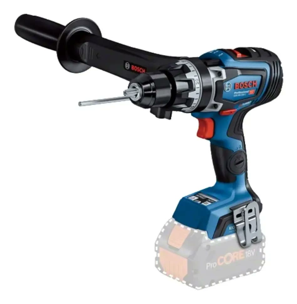 Furadeira martelete parafusadeira sem fio de 13mm Bosch GSB 150 C + 0 baterías de 0mAh + accesorio com maleta de transporte