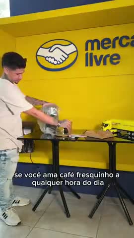 vídeo do produto
