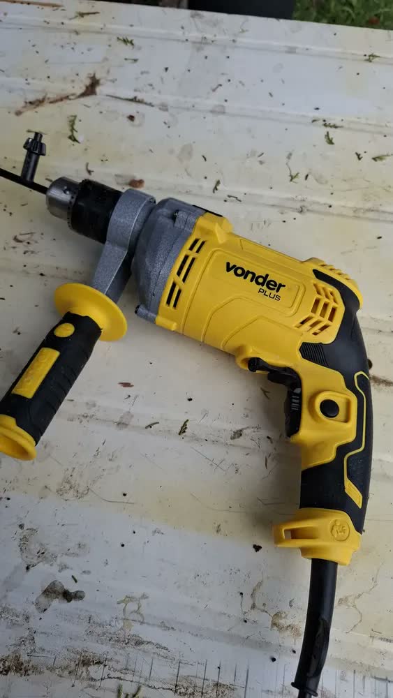 foto de Furadeira De Impacto 1/2 850w Fiv853 Vonder Cor Amarelo