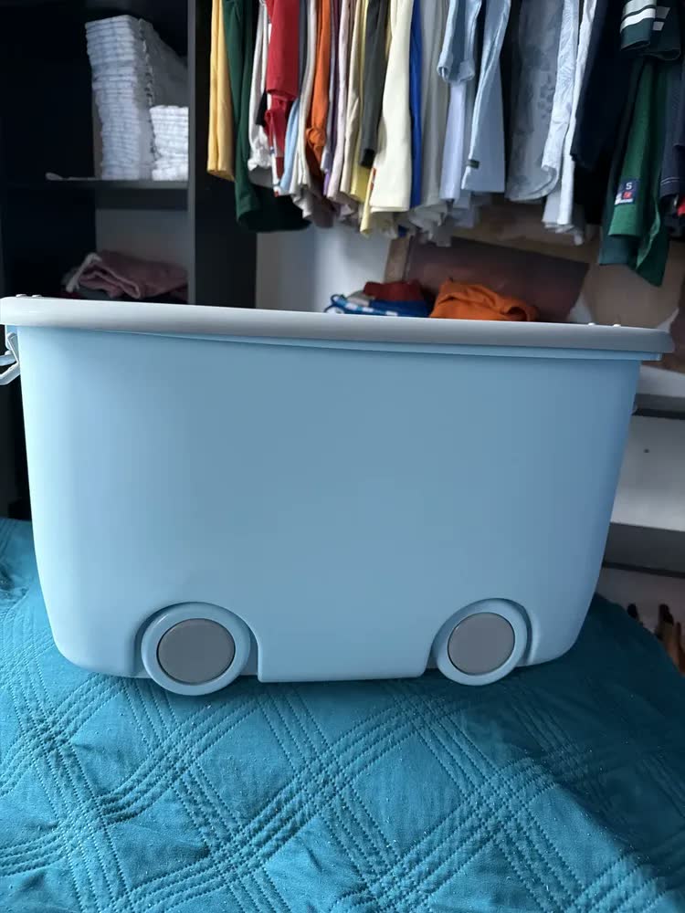 foto de Caixa Organizadora De Brinquedos Pequenos Defeitos 50 Litros