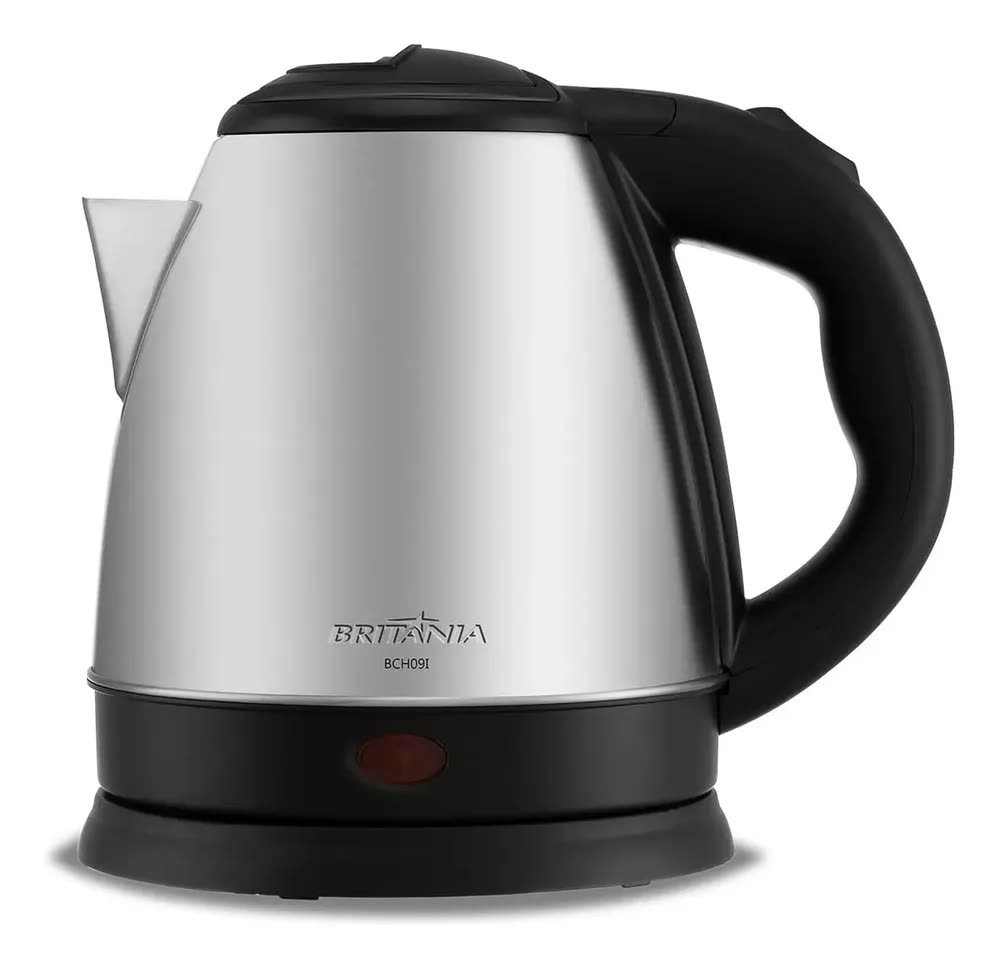 Chaleira Eletrica Bch09i 1,2l Inox Britânia Aço Inox