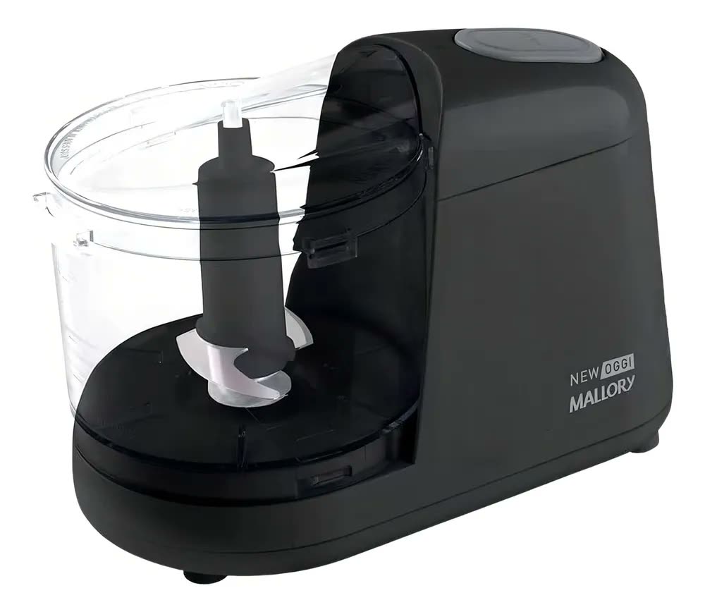 Processador Triturador De Alimentos New Oggi Mallory Cor Preto