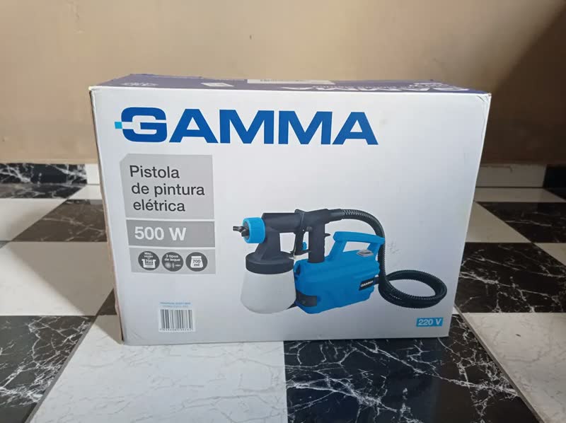 foto de Pistola De Pintura E Pulverizadora Elétrica 500w Gamma G2821