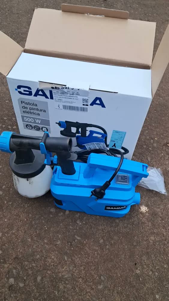 foto de Pistola De Pintura E Pulverizadora Elétrica 500w Gamma G2821