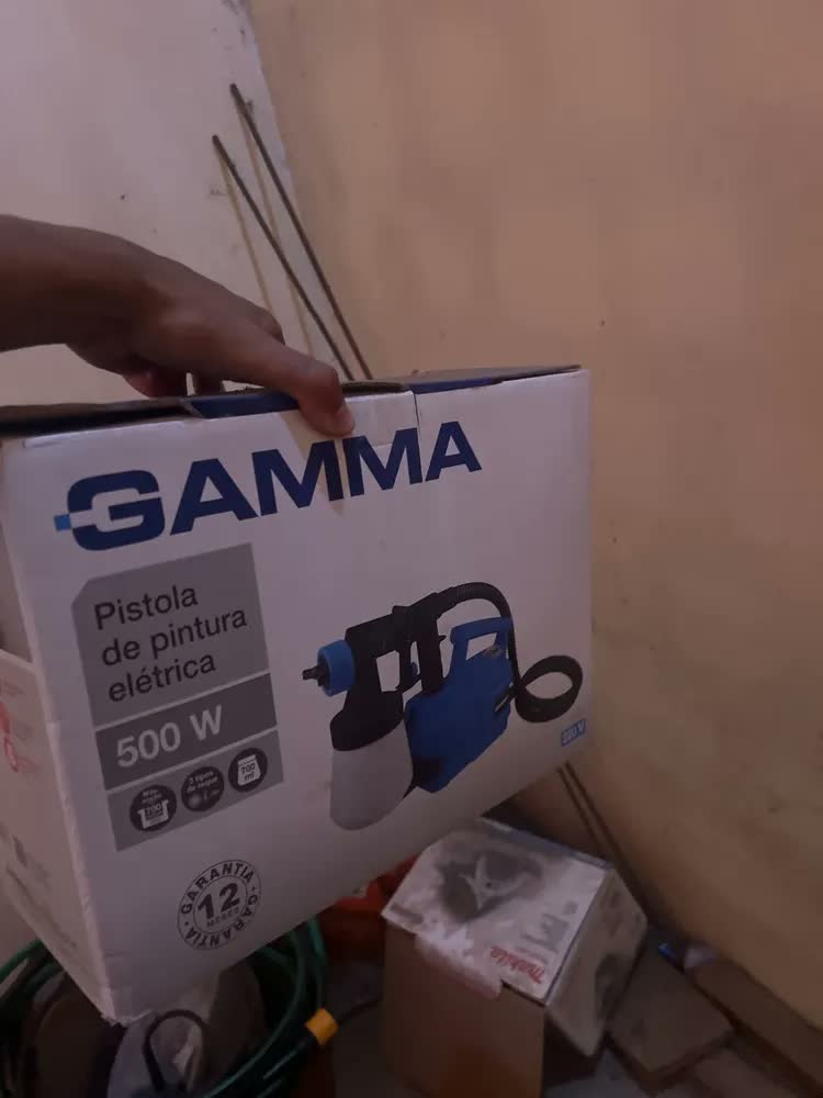 foto de Pistola De Pintura E Pulverizadora Elétrica 500w Gamma G2821