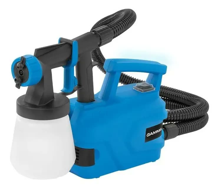Pistola De Pintura E Pulverizadora Elétrica 500w Gamma G2821