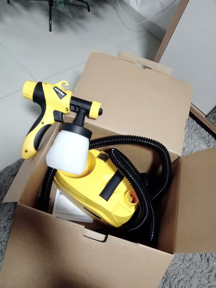 foto de Pistola De Pintura Elétrica Hvlp Vonder Pev900 Amarelo