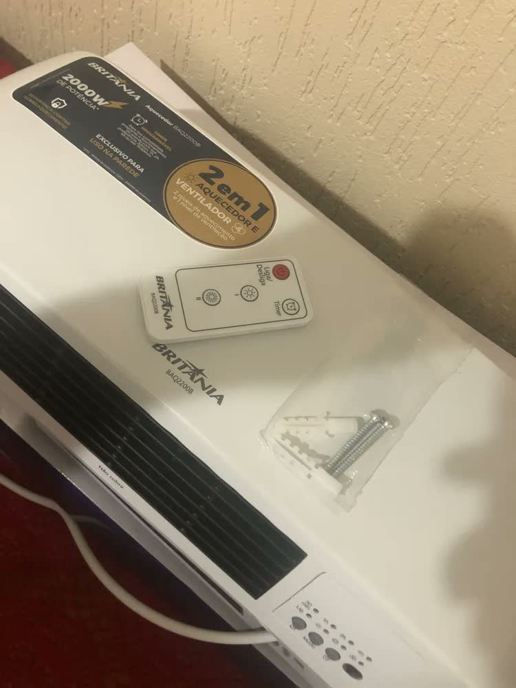 foto de Aquecedor Britânia Baq2200b Cor Branco