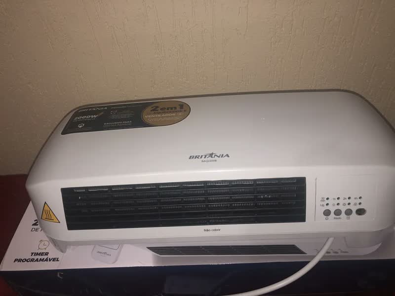 foto de Aquecedor Britânia Baq2200b Cor Branco