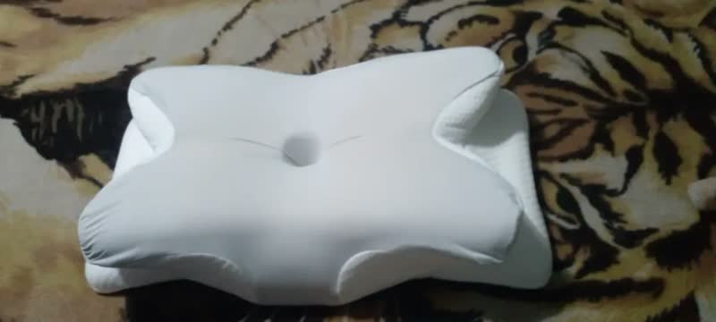 foto de Travesseiro Ergonômico De Espuma Viscoelástica Para Cervical