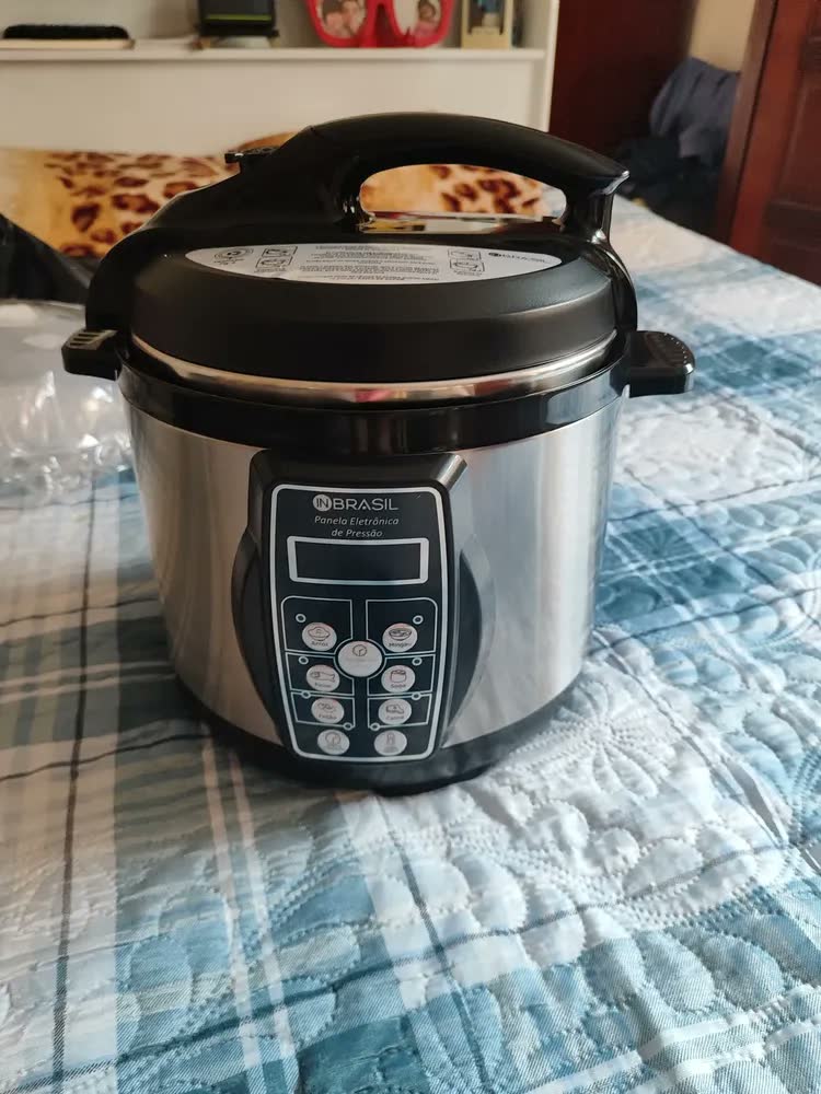 foto de Panela De Pressão Elétrica - 4 Litros - In Brasil