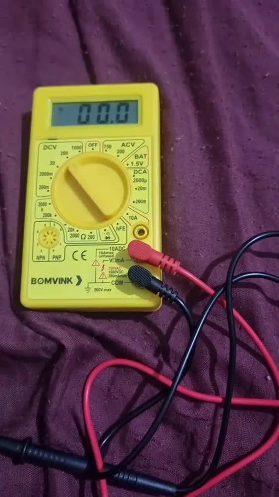 foto de Multímetro Digital Dt-830b Portátil Profissional + Bateria