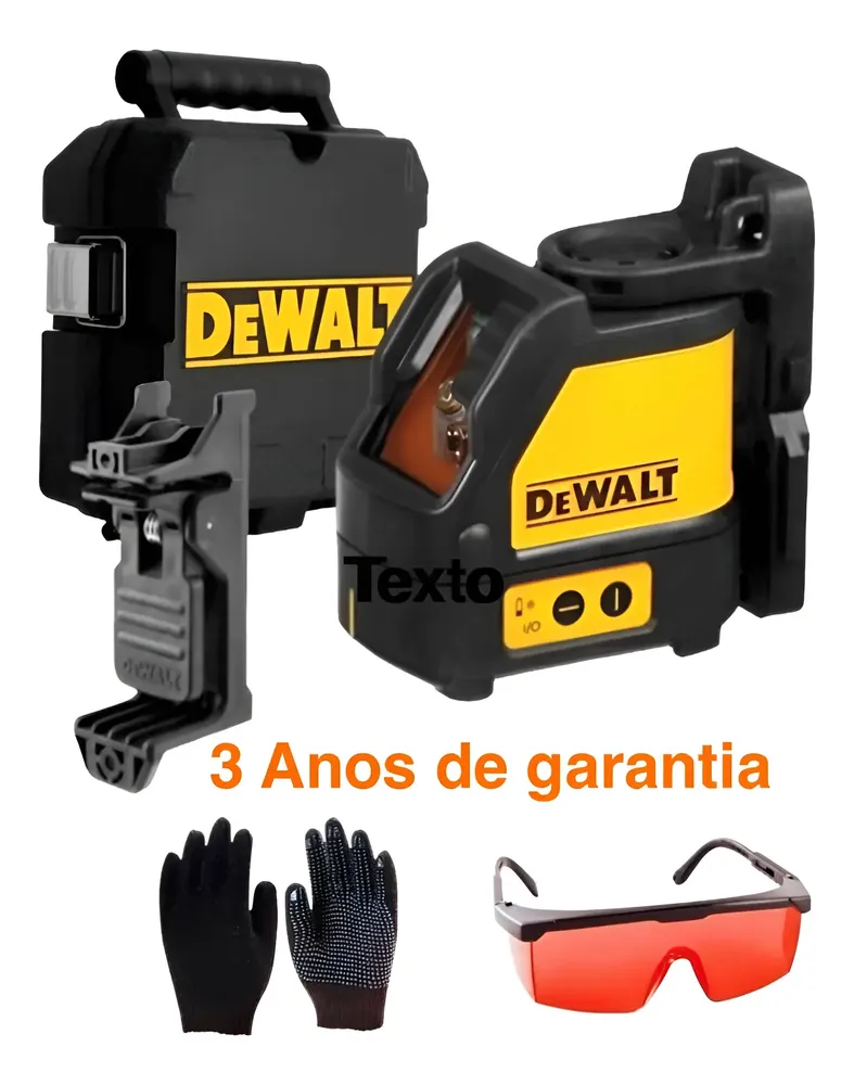 foto de Nível A Laser Vermelho 15 Metros Automático Dewalt Dw088k