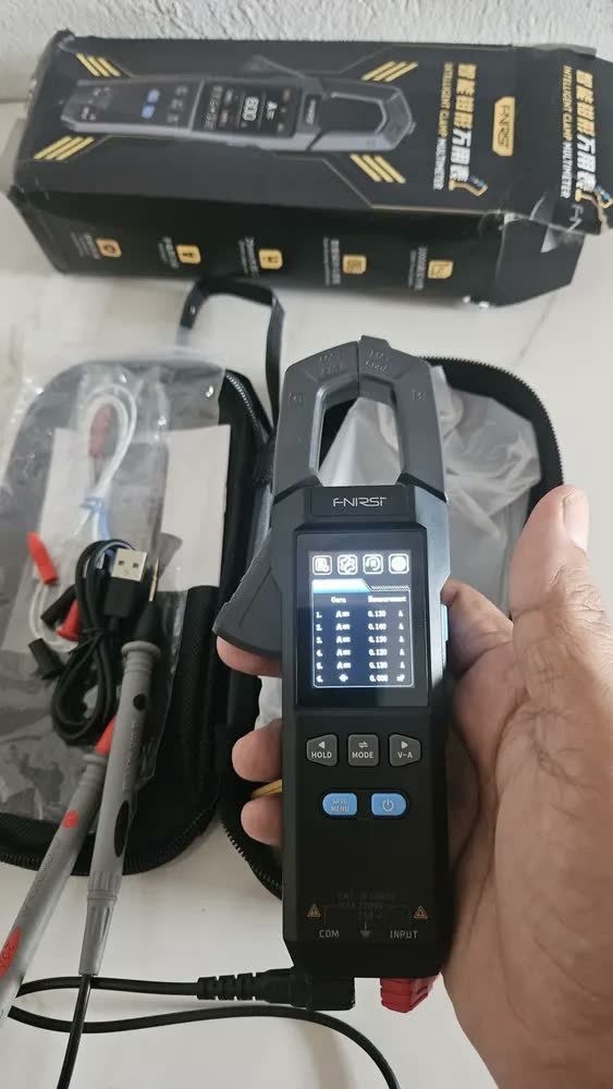 foto de Pinça Amperimétrica Digital Dmc-100