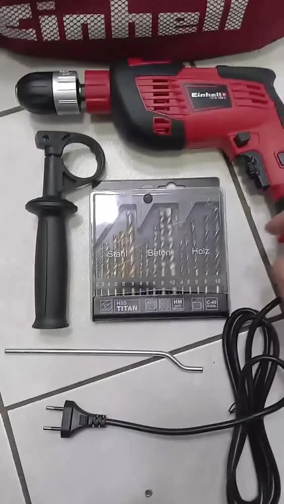 foto de Furadeira de Impacto Einhell TC-ID 1000 E KIT