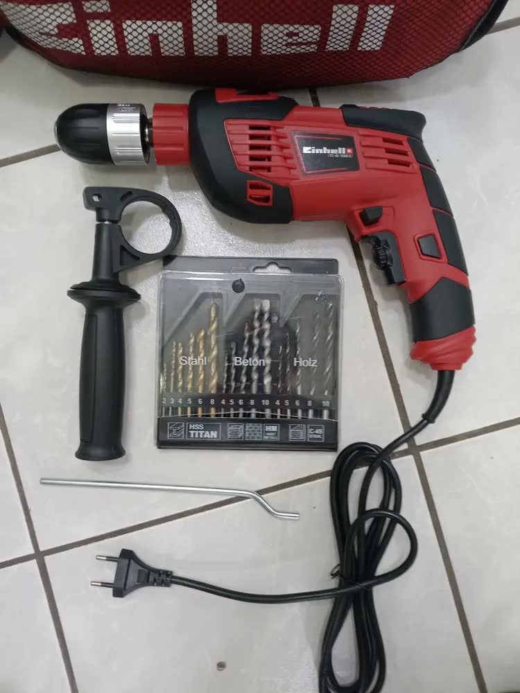 foto de Furadeira de Impacto Einhell TC-ID 1000 E KIT