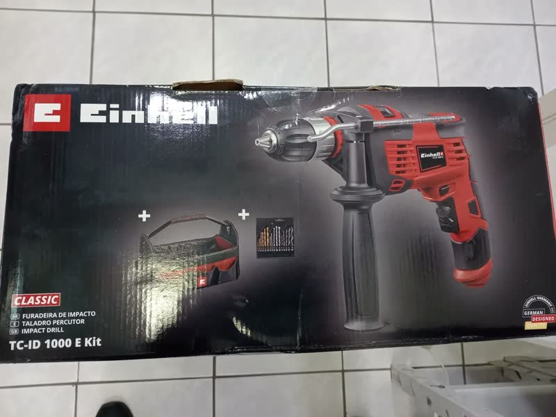 foto de Furadeira de Impacto Einhell TC-ID 1000 E KIT