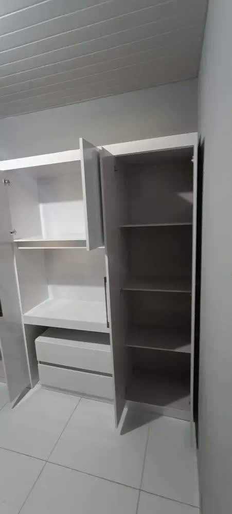 foto de Guarda Roupa Casal 6 Portas 2 Gavetas Porto Branco Móveis Carraro