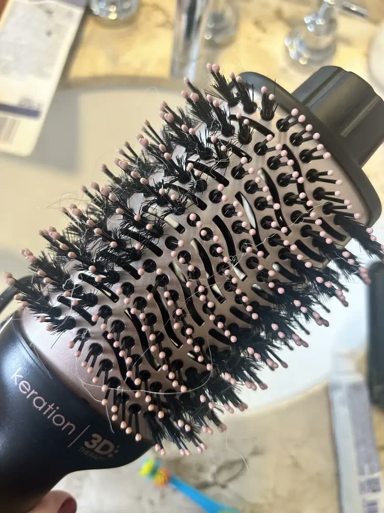foto de Escova Secadora Gama Italy Stylish Keration Brush 3d Bivolt