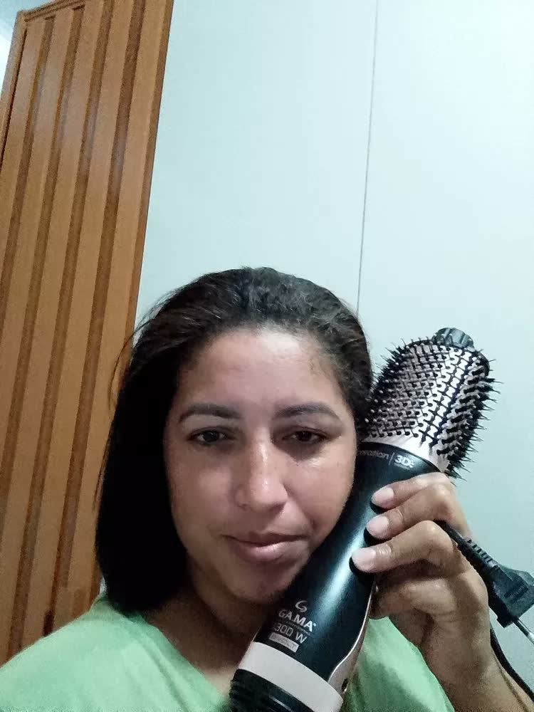 foto de Escova Secadora Gama Italy Stylish Keration Brush 3d Bivolt