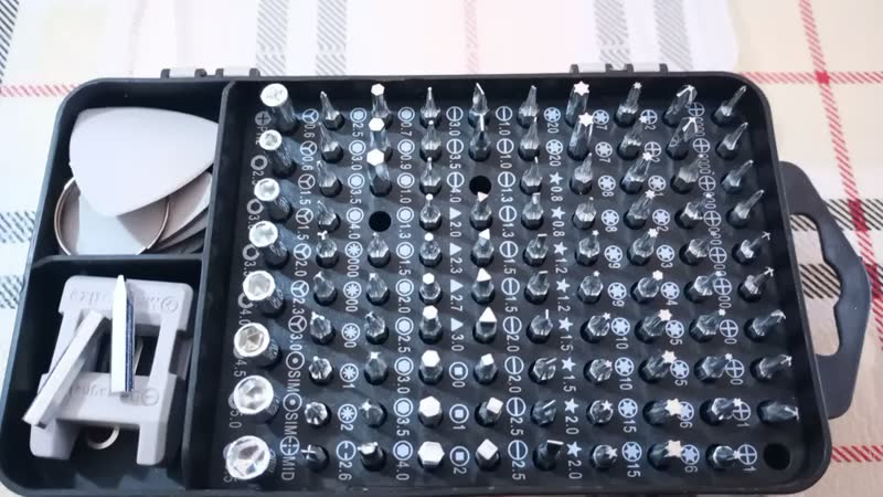 foto de Kit Jogo Chaves De Fenda Precisão Magnético 115 Peças
