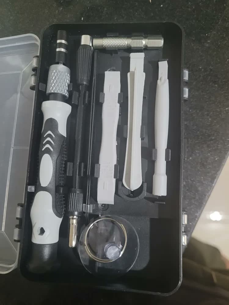 foto de Kit Jogo Chaves De Fenda Precisão Magnético 115 Peças