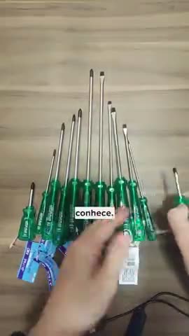 vídeo do produto