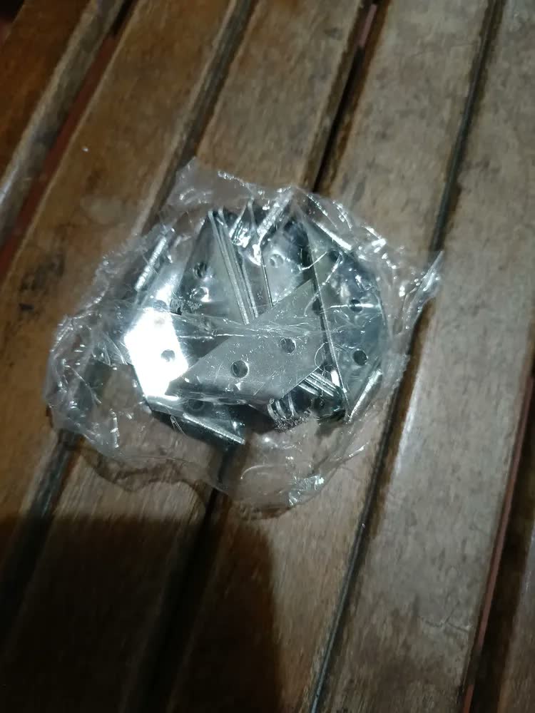 foto de Conector De Canto Para Móveis Universal Forte 10 Peças Aço