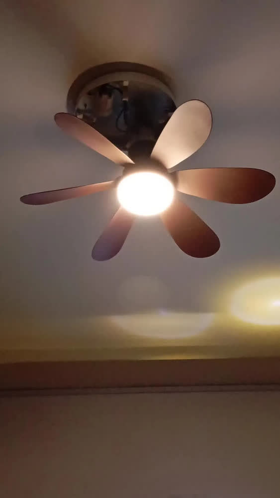 foto de Ventilador Soquete Com Luz E26 E27 Com Controle 52 Cm 127/220v