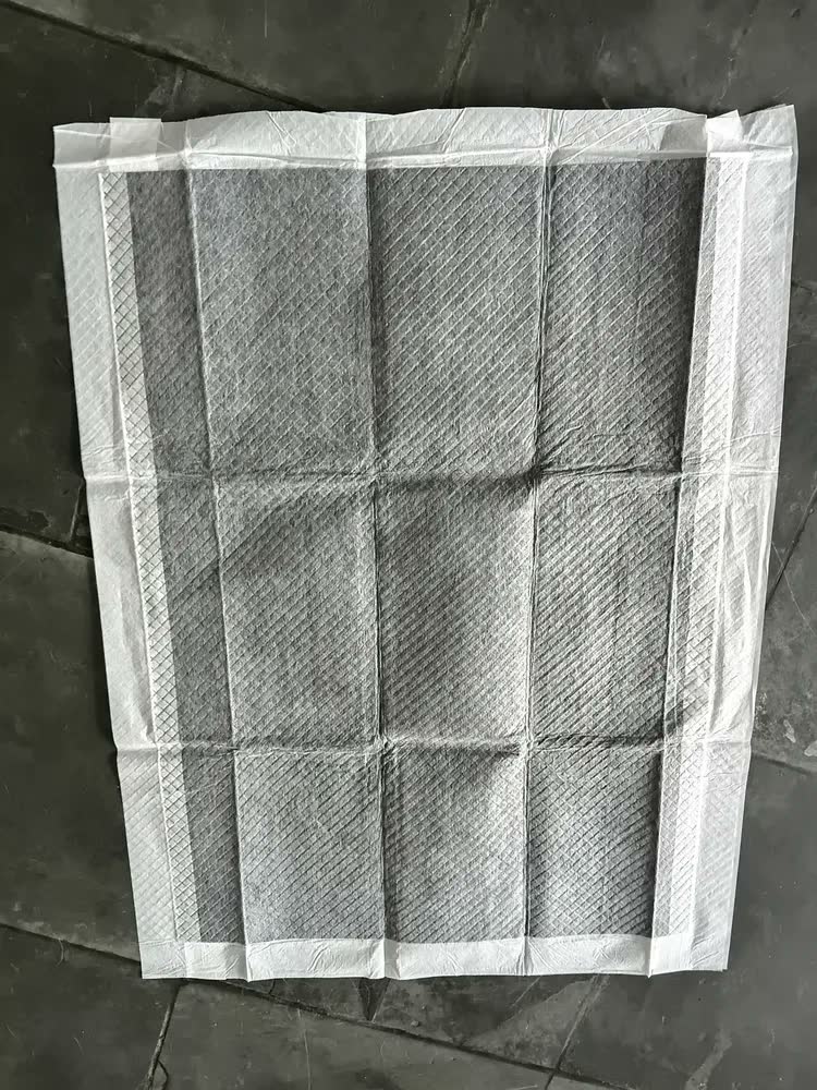 foto de Tapete Higiênico 60x80cm Carvão Ativado Com 30un Soul Pets Cinza
